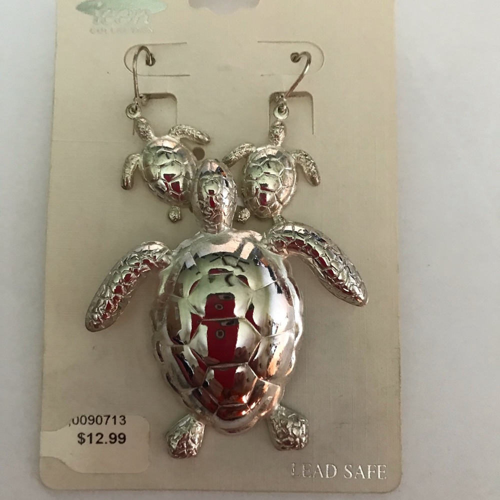 Sterling Silver Turtle Pendant/Pin